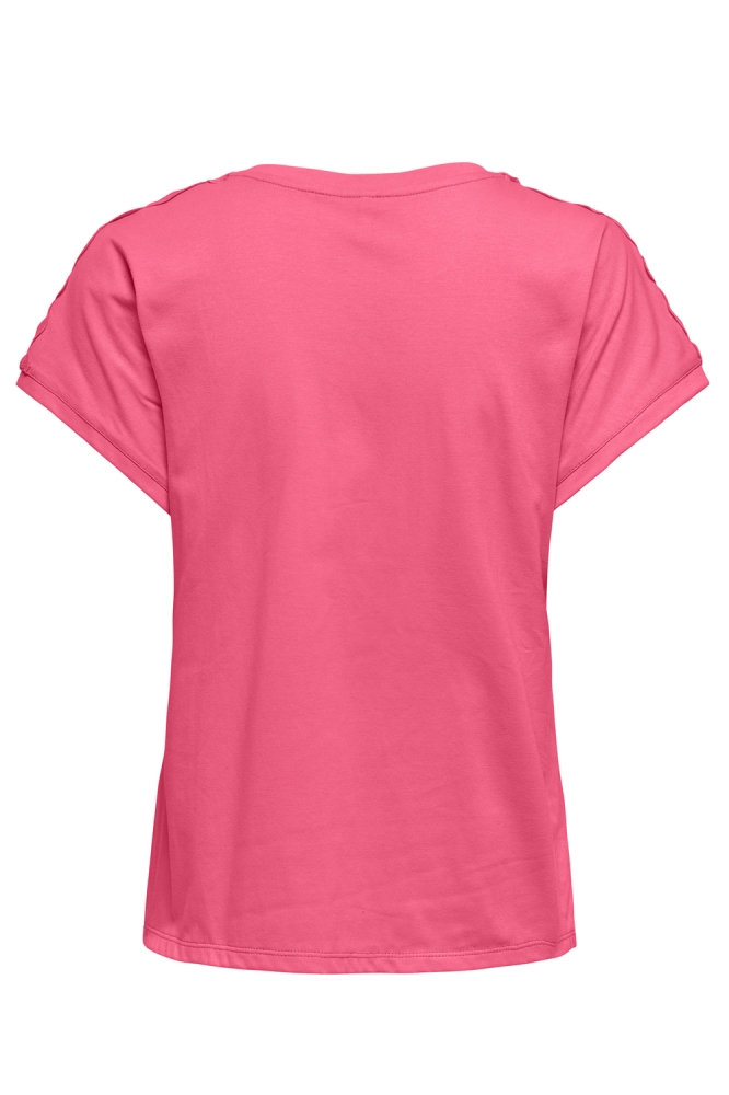 ONLROSIE S/S TOP CS JRS 15356130 CAMELLIA ROSE